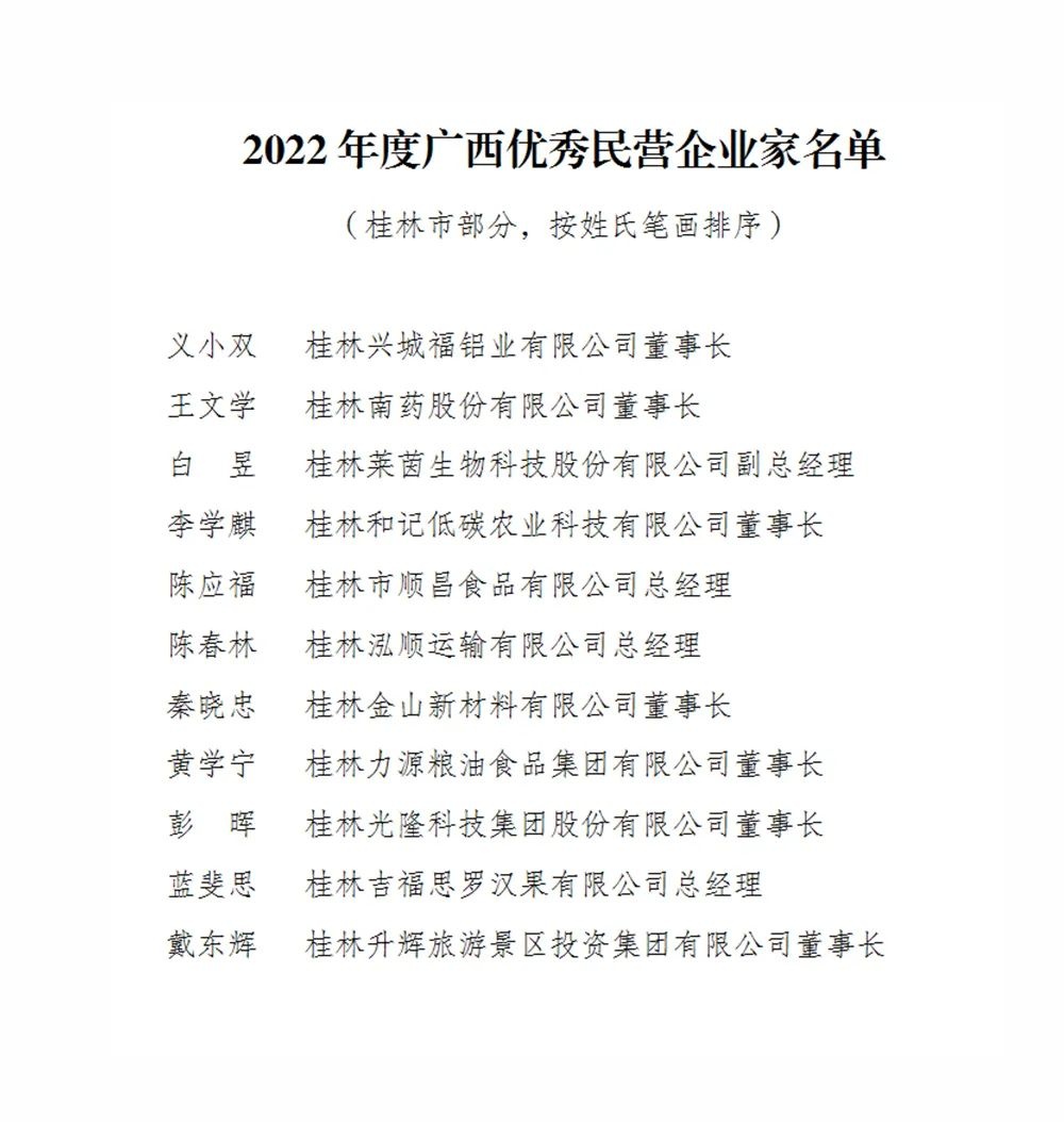 桂林吉福思罗汉果有限公司